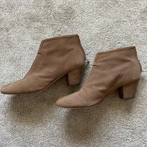 Aquatalia Tan Booties